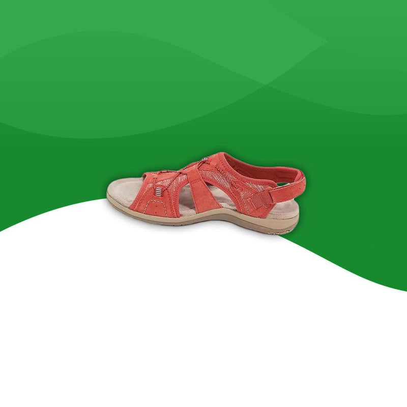 Sandales Orthopédiques <br> Sandale Ouverte-35-Rouge-